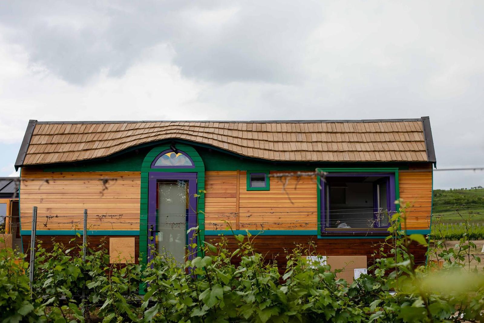 Hotel Tiny House In The Vineyard By Gramofon Wine à Iordachianu Chambre photo
